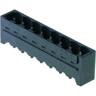Weidmüller Stift ház panel BL/SL 5.08 Pólusok száma 3 Raszterméret: 5.08 mm 1838220000 100 db