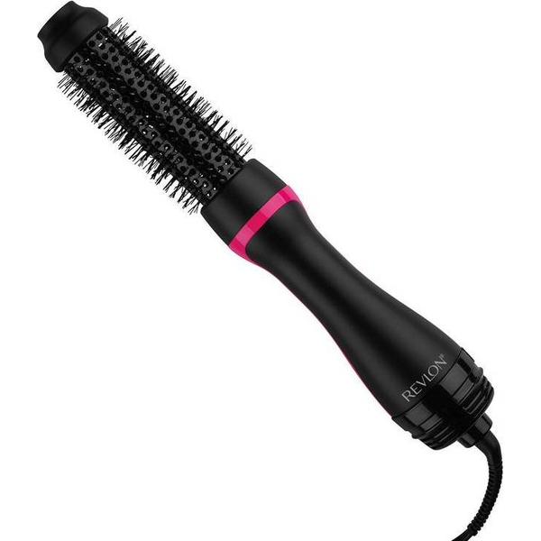 Uscator de par cu functie de ondulare, Revlon RVDR5292UKE, ionizare, 3 setari de caldura, negru/roz, cablu 2.5m