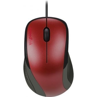 Speedlink KAPPA optikai egér piros-fekete 1000 DPI (SL-610011-RD)