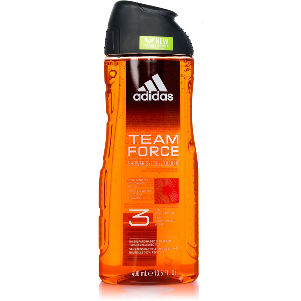 ADIDAS        DOCCIA/SHAMPOO 400 ML. TEAM FORCE