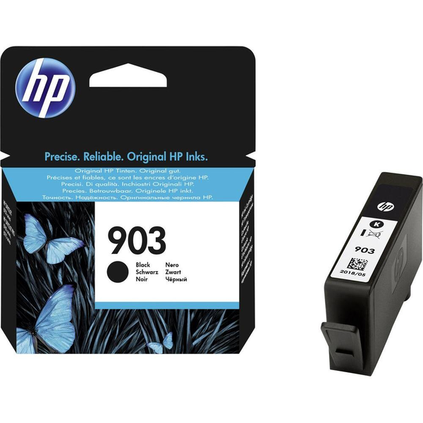 HP 903 Black Original Ink Cartridge atramentová náplň 1 kusov Originál Štandardná výťažnosť
