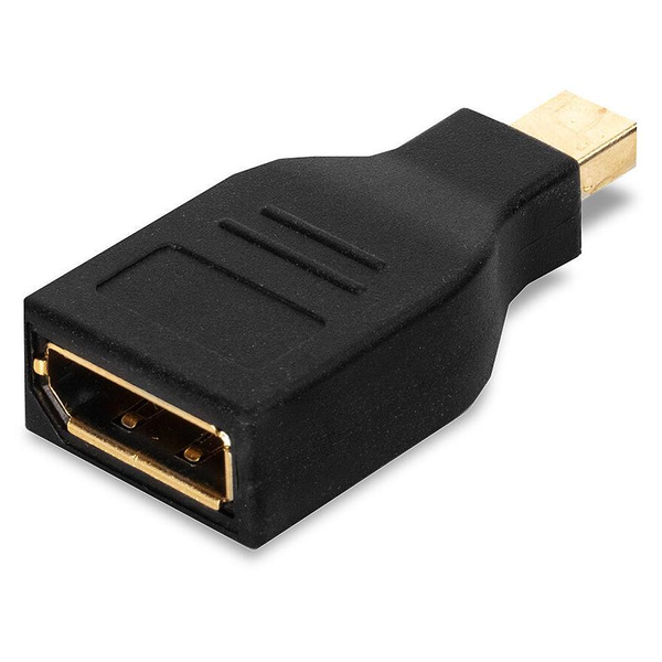 Lindy 41077 káblová redukcia Mini Display Port Display Port Čierna