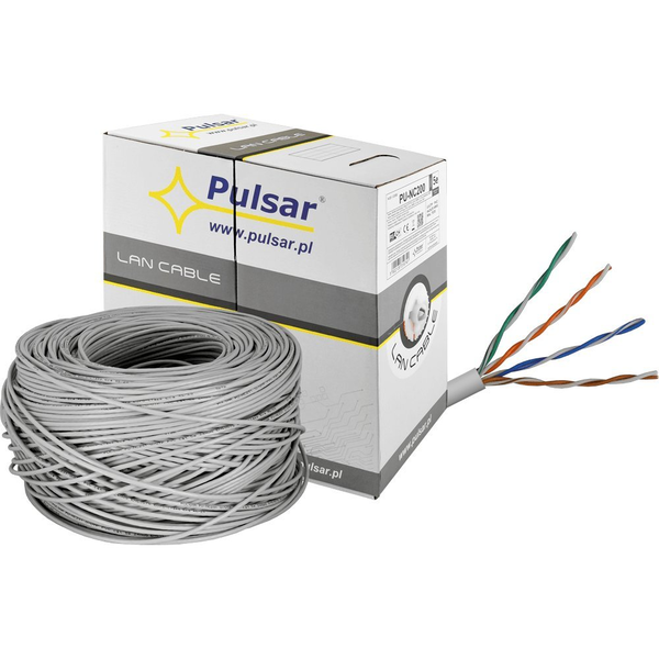  Pulsar Kabel Ethernet skrętka LAN cat 5e 305m 0,45 NC200