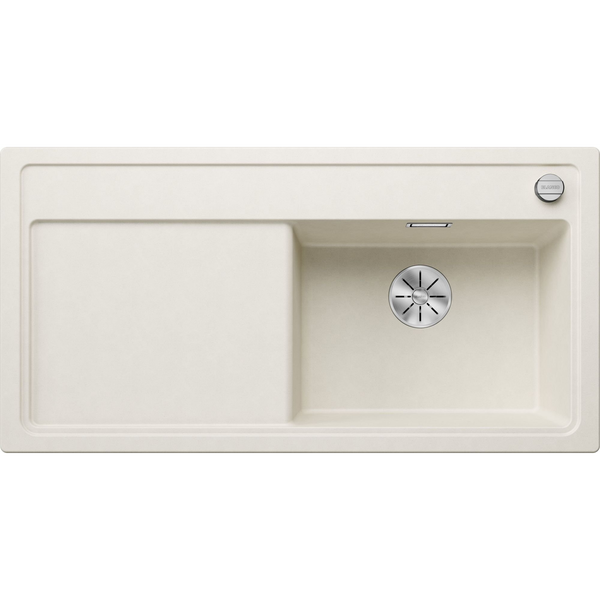 Blanco ZENAR XL 6S Silgránit Törtfehér színű-EXC jobbos Gránit mosogatótál (527189)