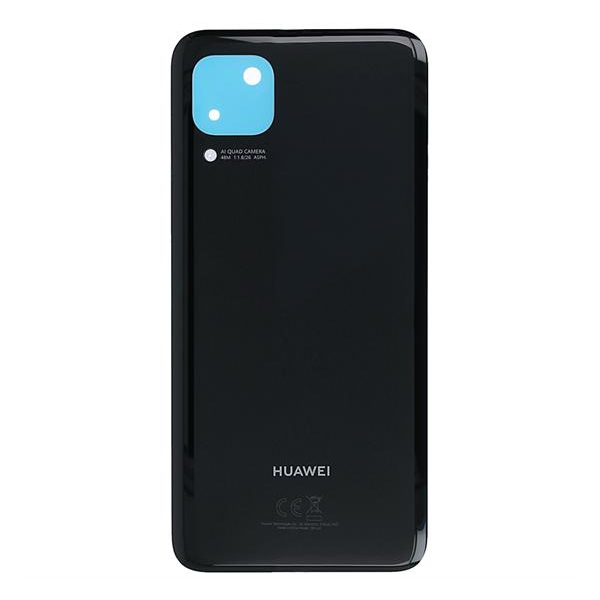 Huawei akkufedél FEKETE P40 Lite 4G / Nova 6 SE "Gigapack csomagolás" (02353MVD) (02353MVD)