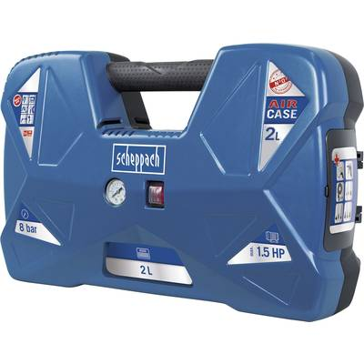 Scheppach Sűrített levegős kompresszor Aircase 2 l 8 bar (5906118901)