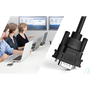 Адаптер UGREEN 40254, VGA сплитер, 2x VGA, 1m, черен