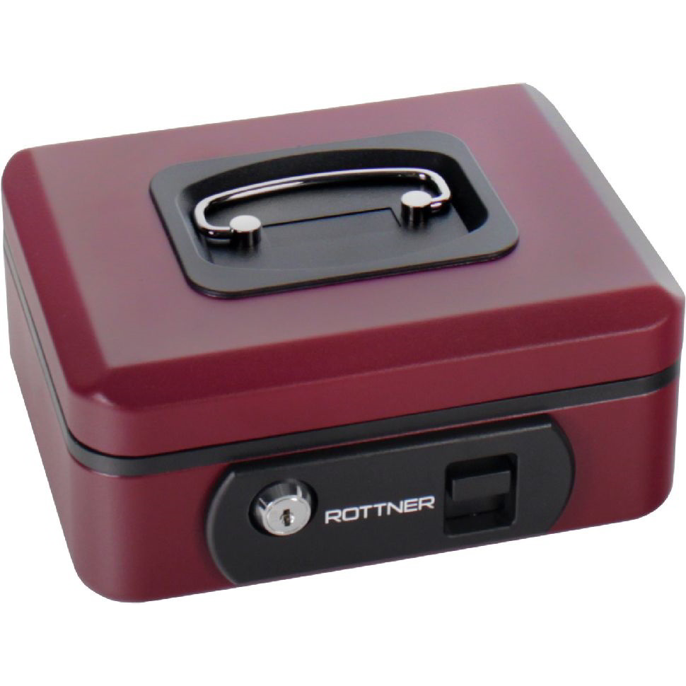 Rottner Pro Box One Pénztároló kazetta - Bordó (T06405)