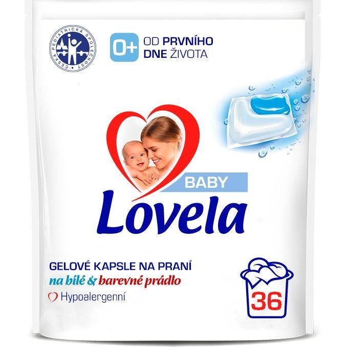 LOVELA Baby Gél mosókapszula 36 db (5908252013906)