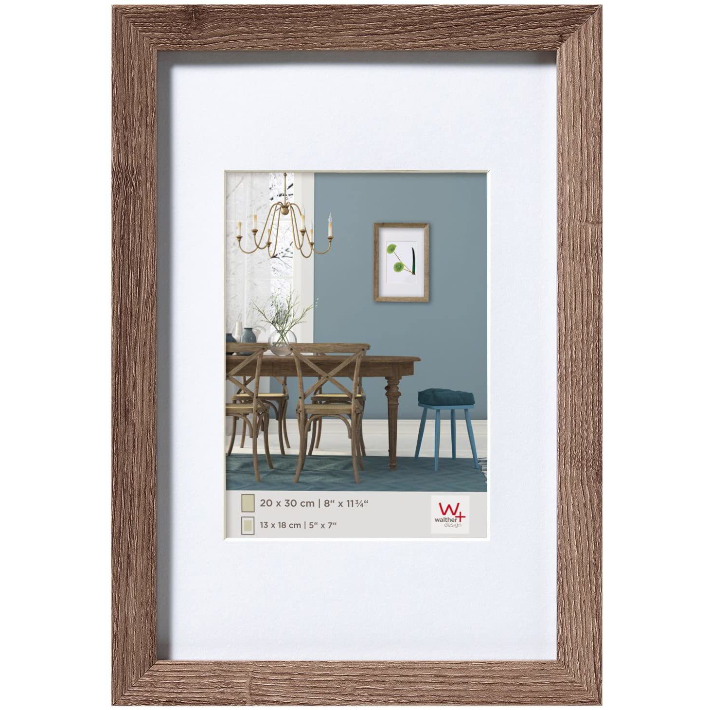 Walther EF040N Fiorito 30x40 képkeret - Dió (EF040N)