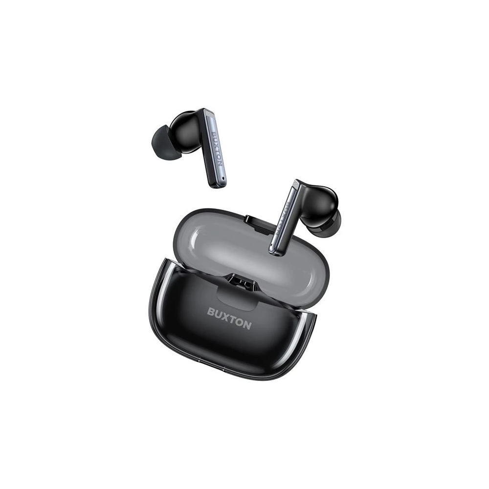 Športové slúchadlá na behanie Buxton BTW3800 TWS Bluetooth batéria IPX6 (BTW 3800 BLACK TWS)