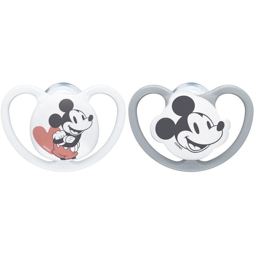 Nuk Space Disney Mickey & Minnie Mouse Játszócumi (2 db / csomag) (10739755)