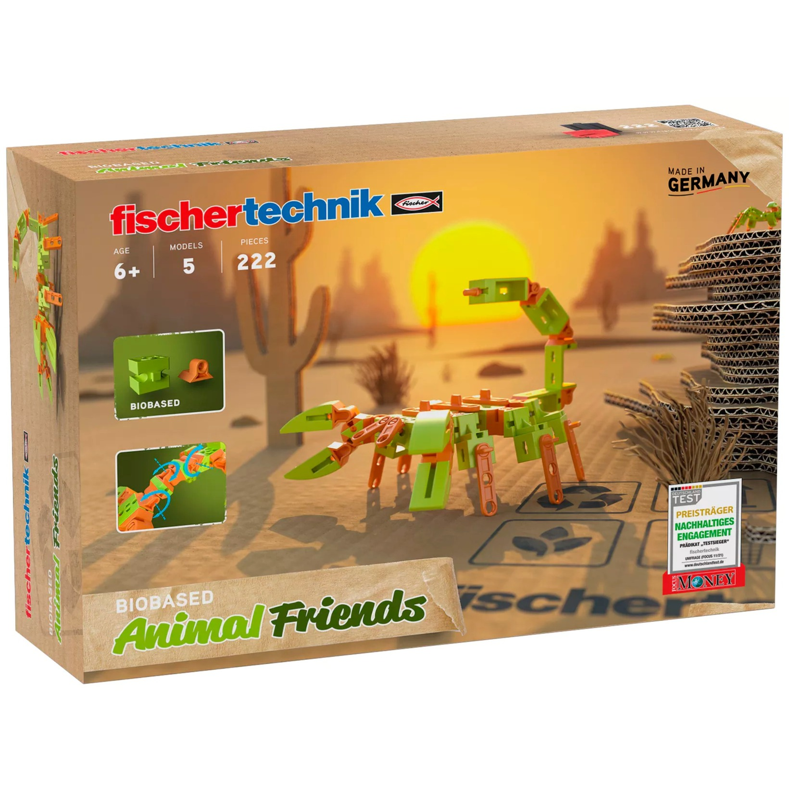 Fischertechnik Animal Friends 222 darabos készlet (563576)