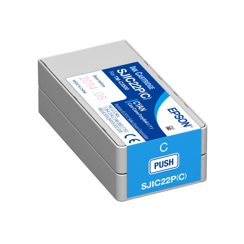 White Box (Epson SJIC22P) Tintapatron Cián (C33S020602FU)