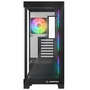Rampage Hydra V2 Obudowa PC akwarium 4x wentylator ARGB czarna