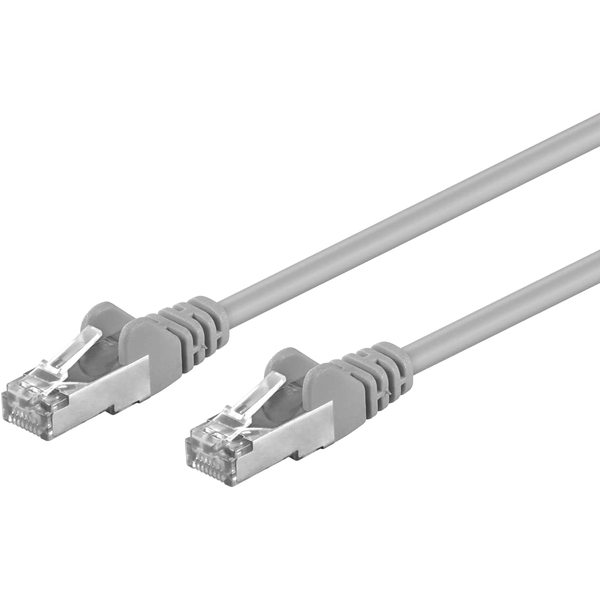 Patchkabel CAT.5e F/UTP (grau, 15 Meter)