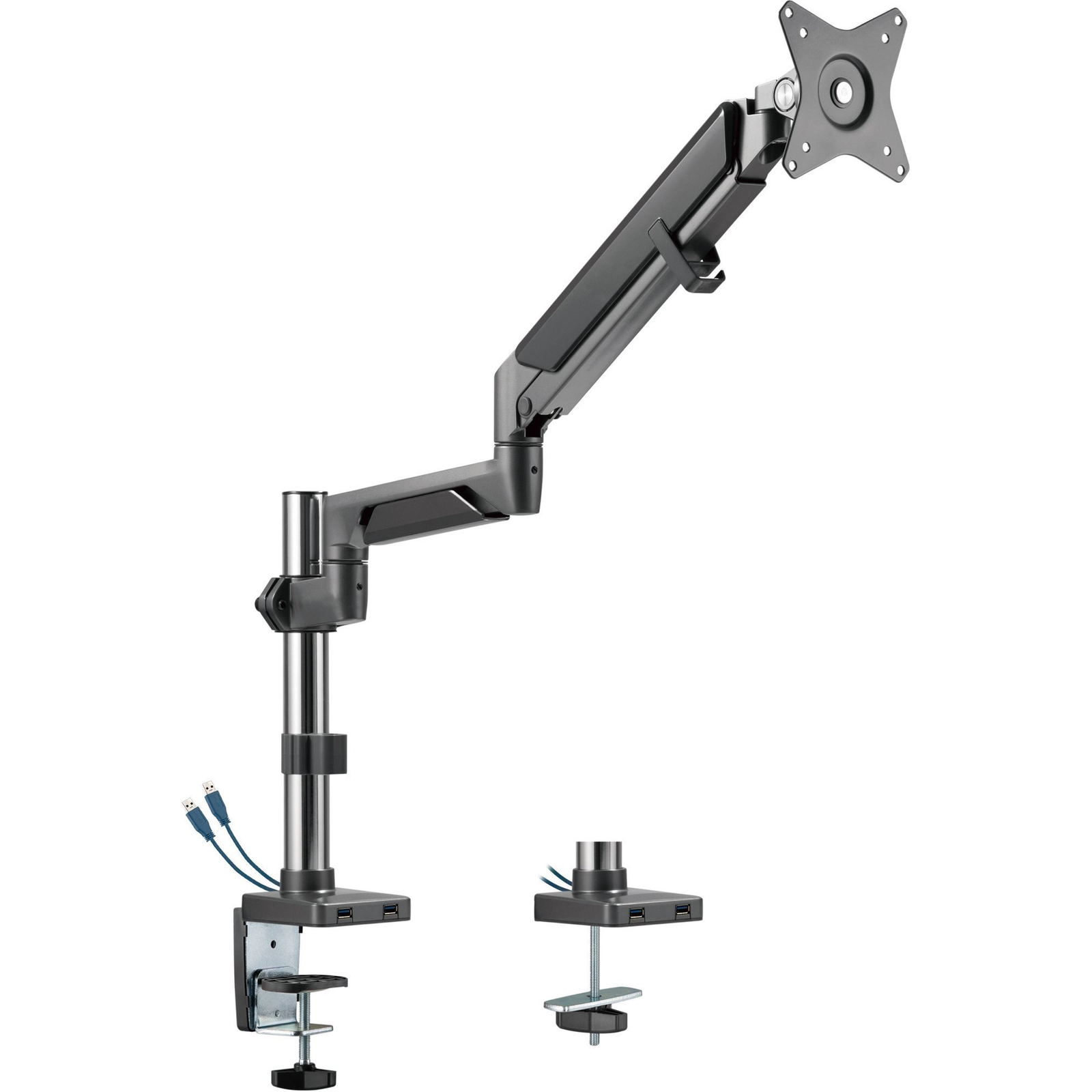 AlzaErgo Arm S105B Premium USB - asztrofekete (APW-EGARSPU105B)