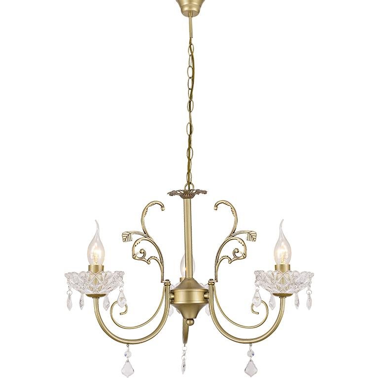 ACA DECOR Faberge Függeszték, max. 3×40 W/ E14/ 230 V/ IP20 (DLA12153P)