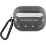 Mercedes MEAP8DPMGS AirPods Pro tok fekete Nagy csillagminta