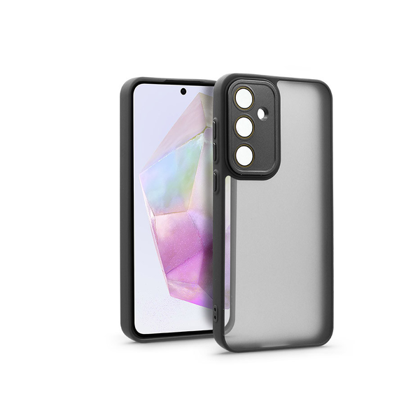 Zadní Kryt IziGSM pro Samsung Galaxy A35 5G matná s rámečkem černá