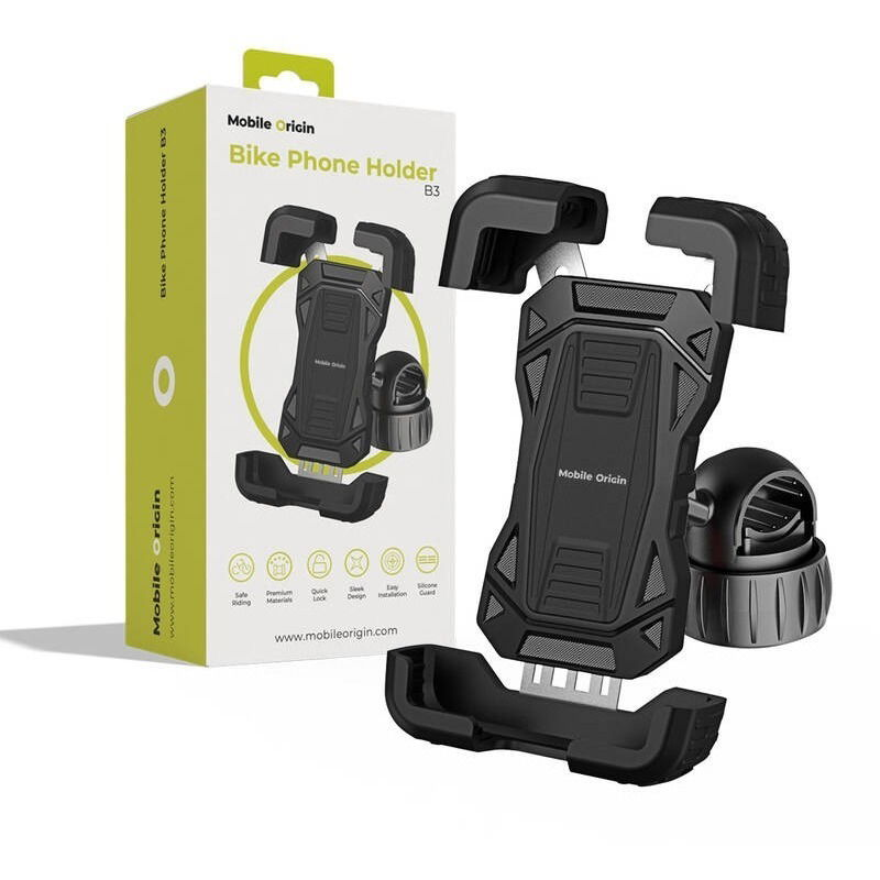 Mobile Origin Bike Phone Holder B3, Black (MO-BPH-B3)