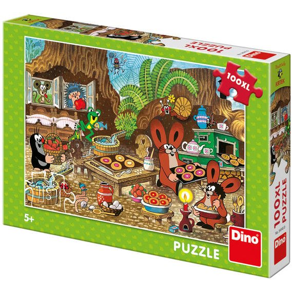 Dino Kisvakond a konyhában (100 darabos puzzle) (8590878343450)