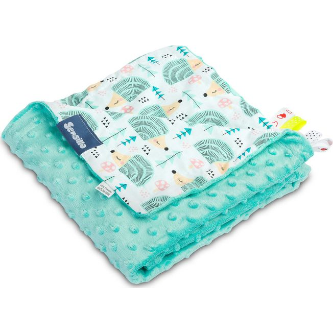 Sensillo Kétoldalas Babapléd 75*100cm - Menta Süni (SILLO-4305)