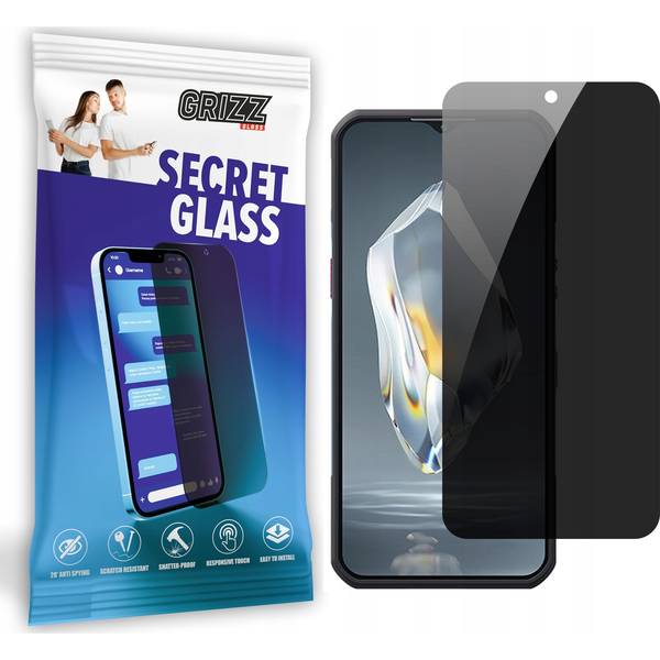  GrizzGlass Szkło prywatyzujące GrizzGlass SecretGlass do Oukitel WP35