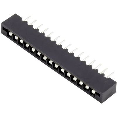 Connfly Hüvelyház panel Pólusok száma 15 Raszterméret: 2.54 mm DS1020-15ST1D 1 db (DS1020-15ST1D)