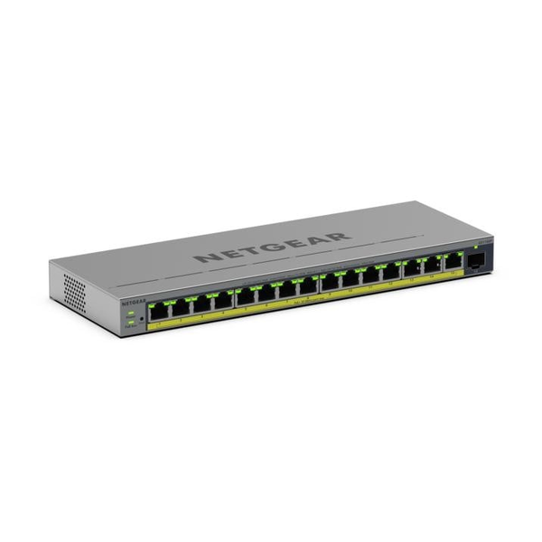 NETGEAR GS116EP Administreret L2/L3 Gigabit Ethernet (10/100/1000) Strøm over Ethernet (PoE) Grå
