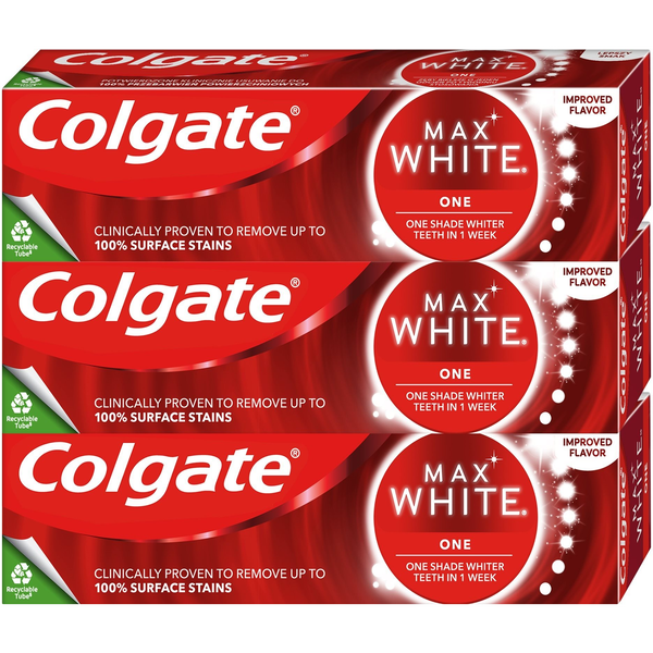 COLGATE Max White One 3 × 75 ml