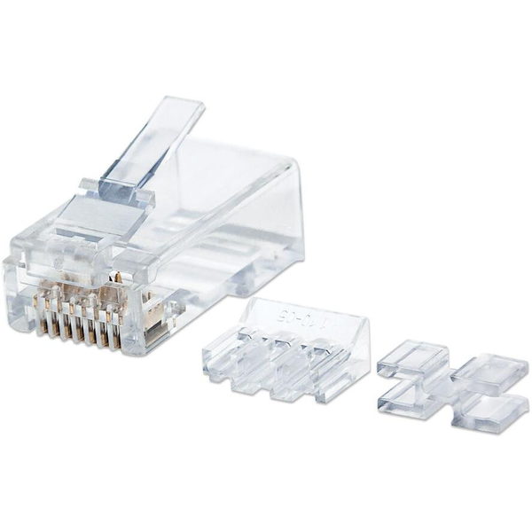 Intellinet 790536 конектор за кабели RJ45 Прозрачен