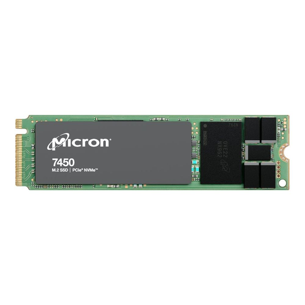 Micron 7450 MAX - SSD - Enterprise, За смесена употреба - 400 GB - PCIe 4.0 x4 (NVMe) - TAA съвместим (MTFDKBA400TFS-1BC1ZABYYR)