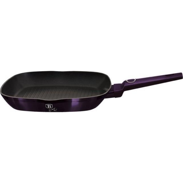 BerlingerHaus BH/6634 Purple Eclipse Collection Grill Serpenyő - 28 cm, Metál Lila (BH-6634)