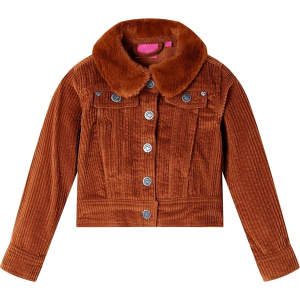 Gyerek kabát Corduroy Cognac 128