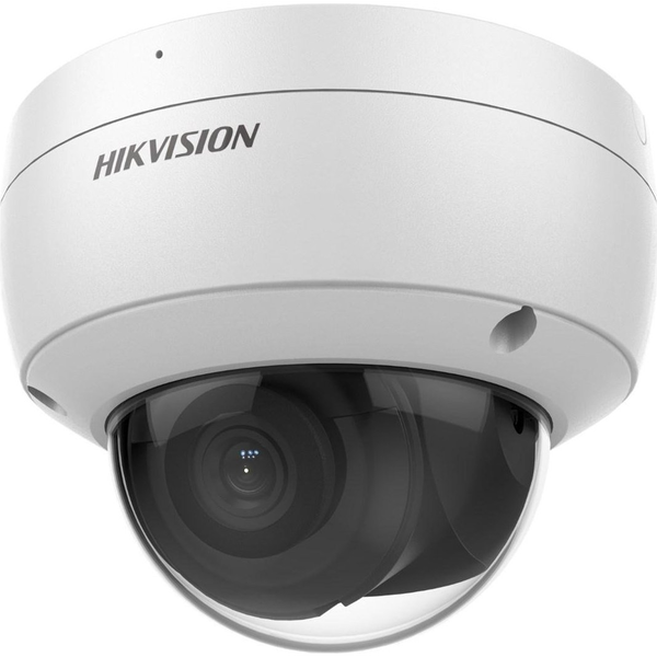Камера за наблюдение, Hikvision, метал/пластмаса, 25fps, 6MP, бяло/черно