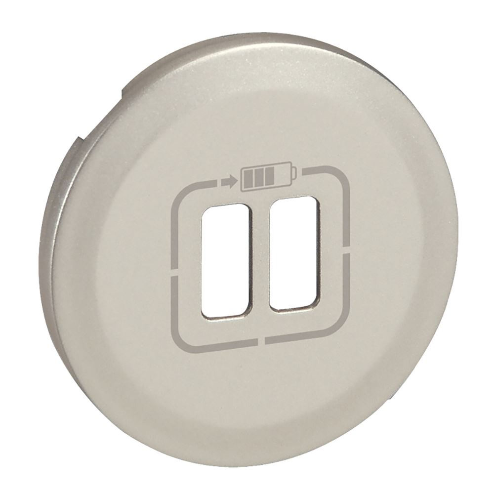Legrand Céliane 2xUSB töltőaljzat burkolat titán titán (068556) (l068556)