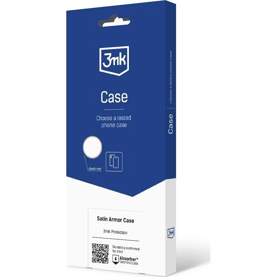 3mk Satin Armor Case+ átlátszó, TPU és PC anyagú telefontok Samsung Galaxy A15 5G (5903108543156)