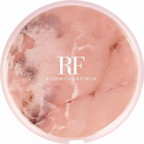 Richmond&Finch MicroUSB Kábel Tekercselővel Rózsaszín Márvány