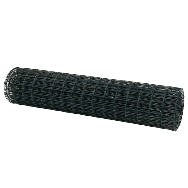 Európai Kerítés Zöld 1.2 x 25 m PVC-bevonatú vas