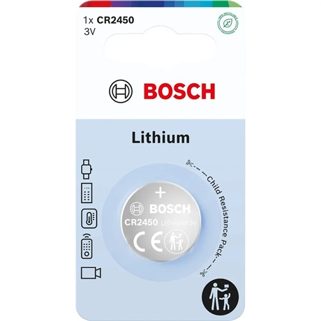 Bosch GOMBELEM LÍTIUM 3.0V 1-BLISZTER (CR2450B1/00) (CR2450B1/00)