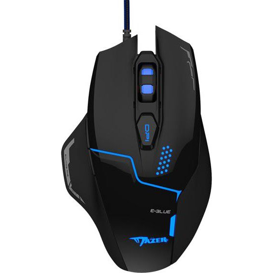 E-Blue Mazer V2 Gaming Egér USB, Fekete (EMS626BKAA-UI)
