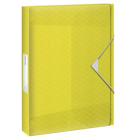 Esselte 626262 Colour'Ice Jumbo Plus gumis mappa sárga (E626262) (E626262)