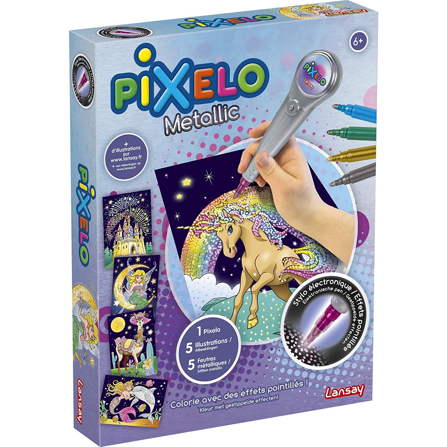 Lansay Pixelo: Metál készlet (20278)