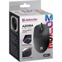 Mysz przewodowa AZORA MB-241 1200 DPI czarna podwietlana