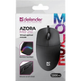 Mysz przewodowa AZORA MB-241 1200 DPI czarna podwietlana
