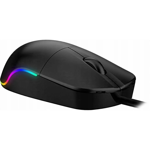Mysz przewodowa AZORA MB-241 1200 DPI czarna podwietlana