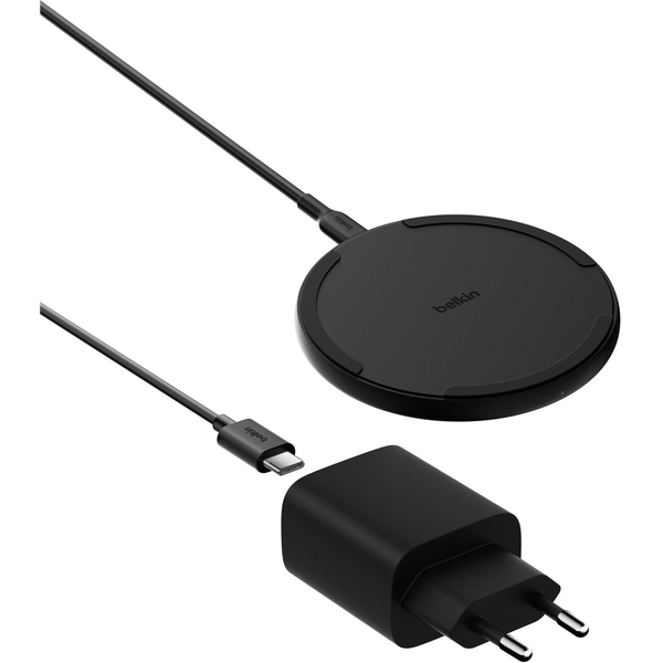 BELKIN Boost Up Charge Vezeték nélküli töltőpad 15W fekete