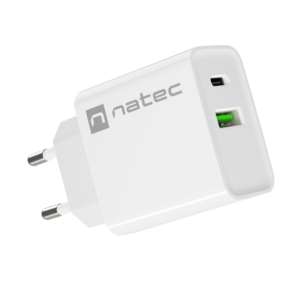 SÍŤOVÁ NABÍJEČKA NATEC RIBERA 1X USB-A