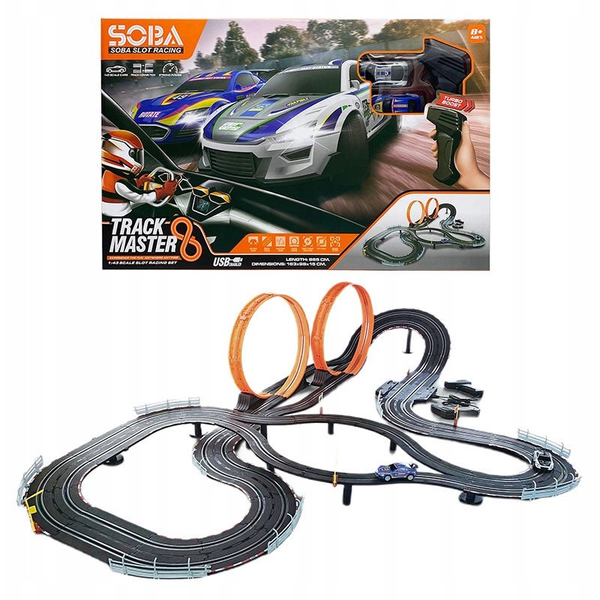 Tor samochodowy usb 2 pętle 865cm 011406 79380